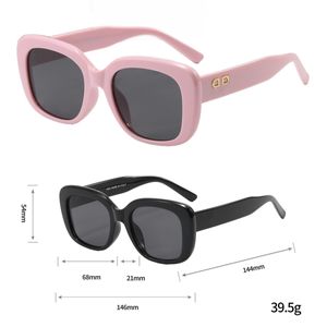 디자이너 선글라스 편지 B 고양이 눈 태양 안경 브랜드 UV400 렌즈 남자 여자 야외 OH0295를위한 안경.