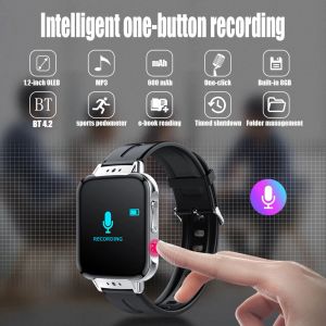 Watches Bluetooth Running MP3 Sports Pedometer Lossless Music Player Ebook Mini Student Walkman Smart Watch Smartwatch Smart Watch Men