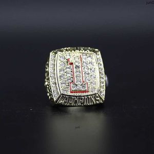 Anéis de banda 2005 Texas Longhorn University Rose Bowl Football Championship Ring S23i