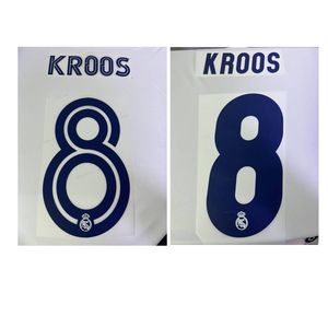 #8 Kroos Nameset Printing Soccer Patch Badge