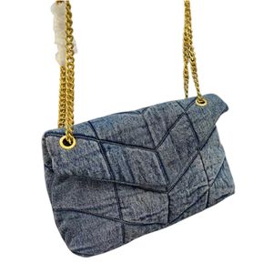 Designerskie torby wieczorowe designerskie kobiety myte dżinsowe moda klasyczna torba klapowa torba na zakupy torby na zakupy luksusowe torebki