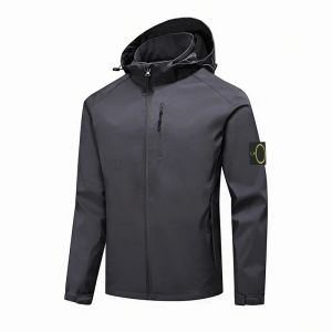 Jaqueta Cp Jaquetas Masculinas Jaqueta Masculina Compagnie CP Casaco à prova de vento com capuz Moda cp roupas com capuz Zip Fleece Forrado Casaco Designer French Stones Island Jacket 1GWD