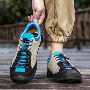 Wanderschuhe aus echtem Leder für Damen und Herren, Outdoor-Schuhe für Camping, Reiseschuhe, Wanderschuhe, Freizeitschuhe, übergroße Herren- und Damenschuhe