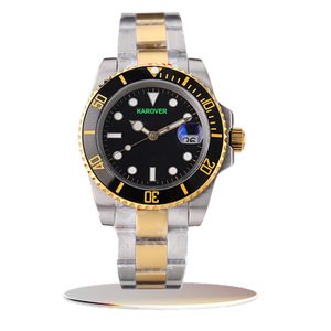 Luxury Men's 40mm Automatic Mechanical Watch rostfritt stålarmband Sapphire Crystal Luminescent Waterproof Movement Fashion Mens Classic Automatic Watch