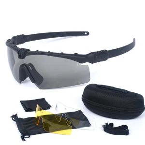 Eyewears Outdoor Tactical Military Glasses Men Women Army Protection Paintball Shooting Goggles Tactical MTB Cycling Sunglasses