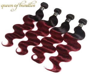 3 pçslot ombre pacotes de cabelo humano peruano cabelo virgem pré-color 1b27 mel loira ombre cabelo brasileiro tecer pacotes 5171541