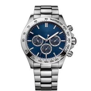 Fashion Quartz Chronograph Men's Watch 1512963 HB1512963 Stainless Steel One Size Blue Chronograph Dial Watch box301L