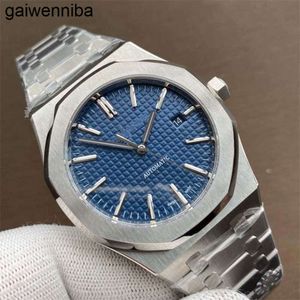 Audemar Piquet 3A Oak Royal AAA Jakość 15400st zegarki 41 mm mężczyzn Sapphire Glass z pudełkiem prezentowym Automatyczne mechaniczne Jason007 Watch 01