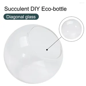 Vasos Terrarium Container para Micro Paisagens Design Elegante com Boca Aberta Decorações de Partes de Casamento Ideal de Casamento