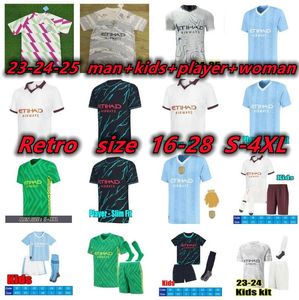 NOVO 23 24 HAALAND SOCCER JERSEYS MANS CITIES FINAL ISTAMBUL KIT MAHREZ GREALISH DE BRUYNE FODEN camisa de futebol infantil 2023 2024 J.Alvarez MANCHESTE uniforme MAN City