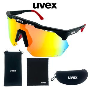 Güneş Gözlüğü Uvex Sports Glasses Erkek ve Kadın Polarize Bisiklet Gözü MTB Bisiklet UV400 Fotokromik Güneş Gözlüğü Bisiklet Yolu Goggles