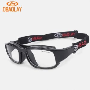 Brillen OBAOLAY TR90 Rahmen Basketballbrille Anti Impact Sportbrille Fußballbrille