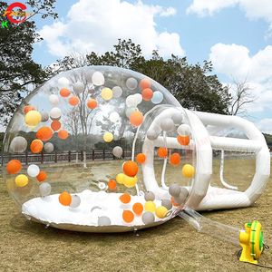 Outdoor Activities Free Air Shipping Inflatable Big Bubble Tent Wedding Bubble House For Camping With Blower