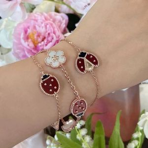 Armreifen heiß verkaufen neue roségold pflaumblume lady käferarmband damen modische temperament luxuriemarke juwely party juwely party juwes