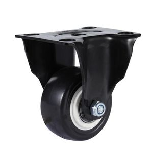 Casters Wholesale 1.5 Gold Diamond Wheel Furniture Electrical Appliance Double Bearing Polyurethane Silent Caster In Drop Delivery Off Otuld