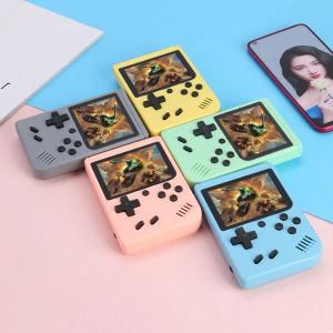 Spelare Retro Portable Mini Handheld Video Game Console 8Bit 3,0 tum Color LCD Kids Color Game Player med 500 Games Gameboy Videojuego