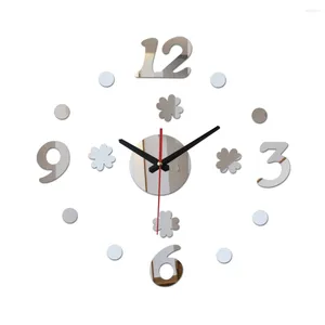 Wall Clocks Watch Clock Home Decoration Modern Diy Acrylic Mirror Stickers Quartz Needle Safe Design Decor Sale