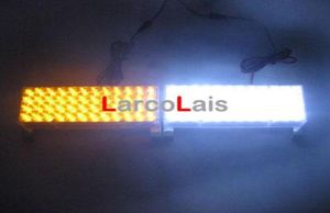 Amber White 2x48 LED Strobe Lights Fireman Flashing Police Emergency Grille Security Car Truck Light2194981