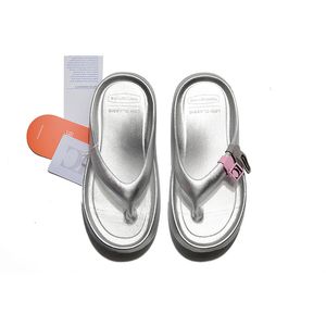 TAW&TOE X low flip-flops wear summer thick bottom net red pinch toe stepping on shit sandals sandals colors-3