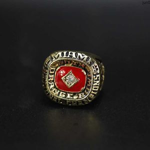 Band Rings NCAA Fan Memorial Ring 1983 Orange Miami Hurricane Champion Ring Daph