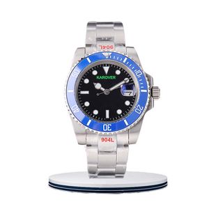 Fashion Ceramic Bezel Mens Watch Classic Designer Watches 40mm 2813 Automatisk rörelse man armbandsur rostfritt stål rem klänning lysande mekanisk klocka