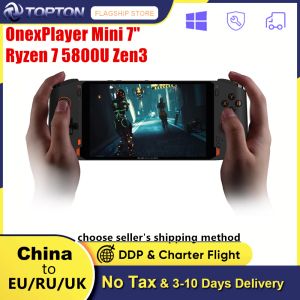 プレーヤーオリジナルOneXPlayer Mini 7インチビデオスイッチゲームコンソールRyzen 7 5800U 16G 512G/1T/2T GamePad PCラップトップWindows 11ゲームプレーヤー