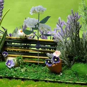 ソーラーフラワーライトガーデン芝生庭パティオの装飾防水明るい装飾花芝生公園庭園ヤード