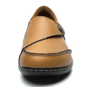 2024 Geoeleph Loafers, Casual Step to Women's bekväma och på, Walking Plant Shoes, Leather Driving Soft Top Shoes 717 54