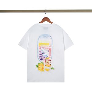 カサブランカ春/夏新しいファンタジーゲートスターリーキャッスルカーサ半袖カップルTシャツ