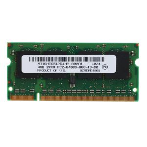 Equipaggiamento 4 GB DDR2 Laptop RAM 800MHz PC2 6400 SODIMM 2RX8 200 pin per memoria di laptop AMD Intel con GL40 GM45 GS45 PM45 PM65