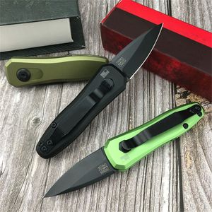 KS 7500 Automatisk lansering 4 Small Pocket Knife 8CR18MOV BLADE ALUMINIUM Legering Handtag 3 Modeller Auto Tactical Outdoor Everyday Carry Survival Knives