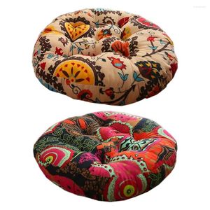 Подушка мягкое сиденье моющееся украшение коврика для стула из хлопка для офиса йоги