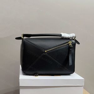 Nowy projektant Crossbody Fashion Bags for Women Puzzles Style Lichee Wzór skórzany pasek na ramię Lady Luksusowe torebkę z tytułem klasyczna najlepsza torba