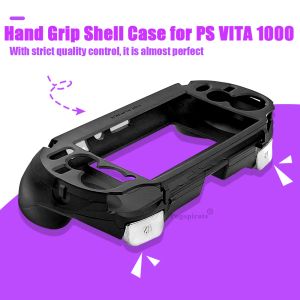 Cases Black White For PSV1000 PS VITA 1000 Game Hand Grip Handle Holder Joypad Stand Case Shell Protect with L2 R2 Trigger Button