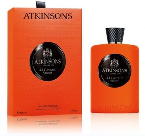 Atkinsons 44 Gerrard Street Perfume 100ml Men Woman Fragrance Eau De Cologne 3.3oz Long Lasting Smell Brand Neutral Unisex Niche Parfum Spray Top Quality Fast Ship