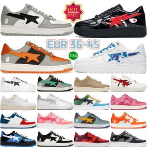 Niedrige Basketballschuhe für Herren, Sta, Grau, Schwarz, Hai, Orange, Weiß, ABC, Camo, Blau, Grün, Wildlederabsatz, Beige, Comics, Rot, Tokio, Rosa, Pastell, Damen-Designer-Sneaker, Sporttrainer