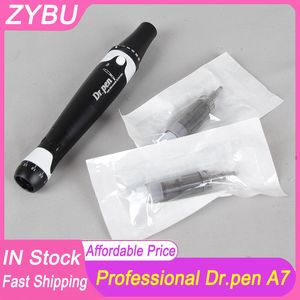 Dr.pen Ultima A7 Penna per microaghi cablata Cura della pelle del viso Dermapen Stamp Sistema di microaghi automatico Rullo MTS Derma Pen Meso Terapia Essenza nutrizionale Importazione