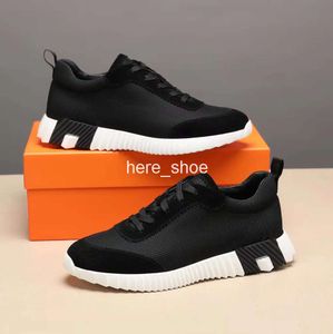 Marca de luxo sapatos casuais designer rendas-up cabeça redonda dos homens tecido baixo-top tênis viagem couro moda feminina sapatos de corrida plana