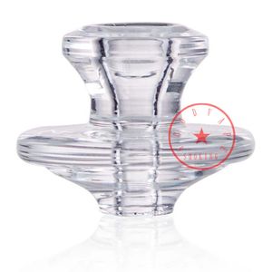 Latest MINI Transparent Smoking Pyrex Thick Glass Waterpipe Carb Cap Hat Nails Dry Herb Tobacco Oil Rigs Filter Quartz Bowl Bubbler Bongs Tips Dabber Holder DHL