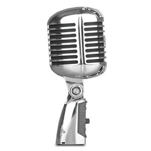 Микрофоны, микрофон в винтажном стиле для моделирования SHURE, классический ретро динамический вокальный микрофон, универсальная подставка для живого выступления, караоке