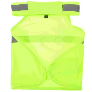 Abbigliamento per cani Gilet fluorescente Gilet riflettenti di sicurezza per animali domestici Abiti decorativi per esterni Cotone per cani Cappotto Accessorio Cucciolo