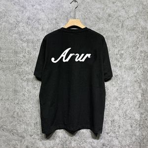 ピュアコットンメンズレディース半袖TシャツC1カップルプリントファッショナブルなスポーツ服カジュアルラウンドネックハーフスリーブ汎用ベースシャツCSD2402225-8