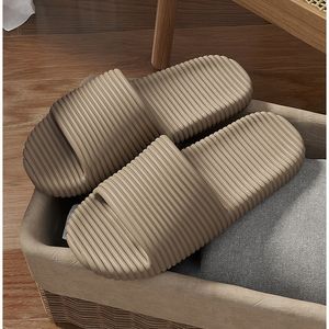 EVA slippers for men women summer anti slip plastic hotels bathrooms slipper households sandals brown