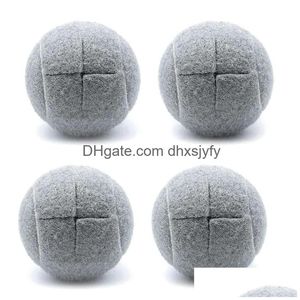 Tennis Balls 4 Pcs Precut Walker Ball For Furniture Legs And Floor Protection Heavy Duty Long Lasting Felt Pad Eringgrey 240124 Drop Dhix2