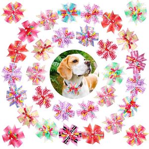 Abbigliamento per cani 20/30 pezzi farfallino colorato scorrevole accessori per collare papillon sfuso per cani Samll toelettatura cuccioli prodotti per animali domestici