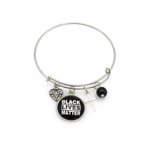 Charm Bracelets Infinity Leather Bracelets Black Lives Matter Jesus Heart Love Letters Charm Fashion Braid Wrap Bracelet Bangles For Dhh8Q