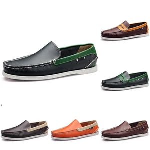 Scarpe da basket da uomo style221 nero bianco marrone verde giallo rosso moda outdoor confortevole traspirante38