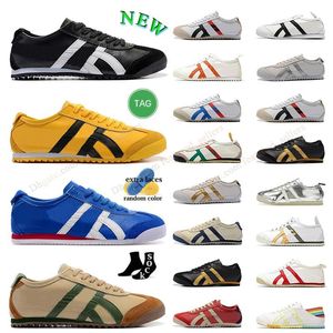 Onitsukass Tiger Mexico Kill 66 Bill Running Shoes Men Yellow Red Silver Black White Birch Peacoat Beige Green Yellow Womens Mens Sneakers Dhgates Loafers Trainers