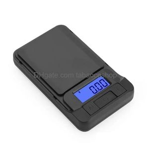 Waagen Großhandel Hohe Präzision Mini Elektronische Digitale Taschenwaage Küche Nce Gewichtswaagen LCD-Display Für Jewelryfood Po Dhemt