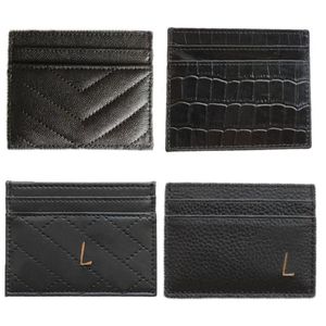 designer women card holders men croco quilted Caviar credit cards wallets mini wallet259u
